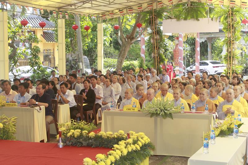 Đồng Tháp: Lễ Công bố quyết định Bổ nhiệm Trụ trì chùa Phước Quang, huyện Lấp Vò