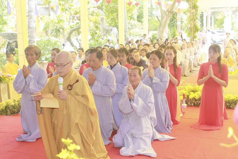 Đồng Tháp: Lễ Công bố quyết định Bổ nhiệm Trụ trì chùa Phước Quang, huyện Lấp Vò