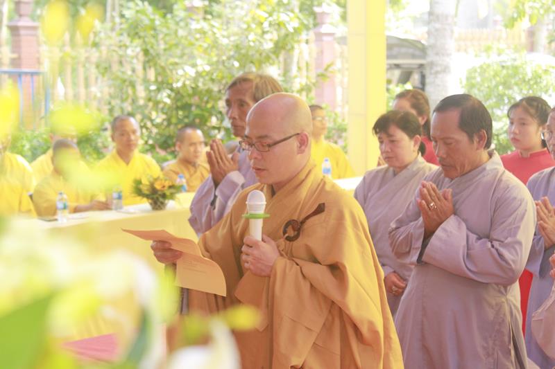 Đồng Tháp: Lễ Công bố quyết định Bổ nhiệm Trụ trì chùa Phước Quang, huyện Lấp Vò