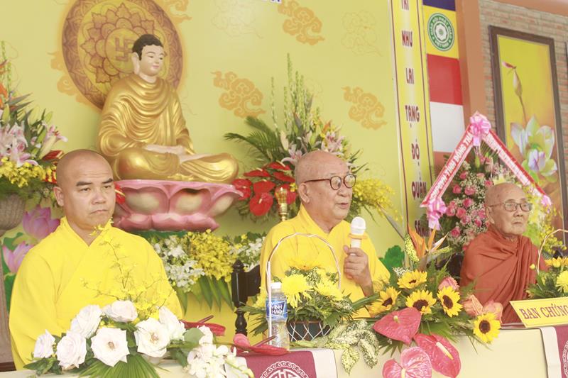 Đồng Tháp: Lễ Công bố quyết định Bổ nhiệm Trụ trì chùa Phước Quang, huyện Lấp Vò