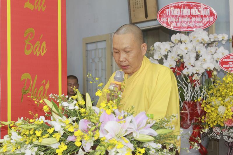 Đồng Tháp: Lễ công bố quyết định bổ nhiệm Trụ trì chùa Phước Hưng