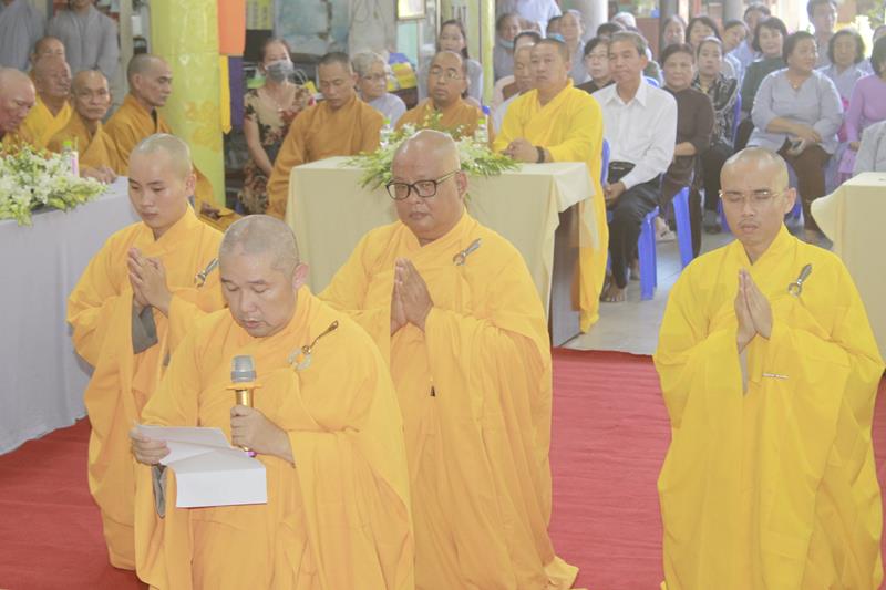 Đồng Tháp: Lễ công bố quyết định bổ nhiệm Trụ trì chùa Phước Hưng
