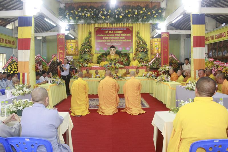 Đồng Tháp: Lễ công bố quyết định bổ nhiệm Trụ trì chùa Phước Hưng