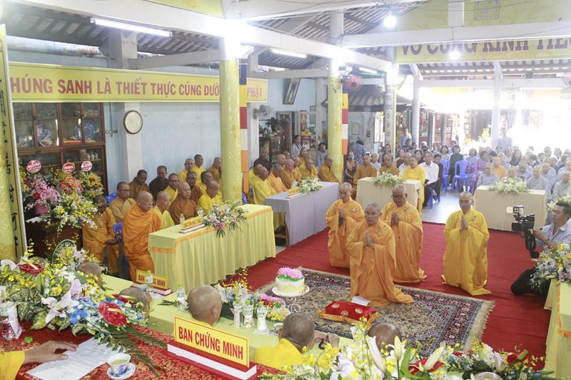 Đồng Tháp: Lễ công bố quyết định bổ nhiệm Trụ trì chùa Phước Hưng