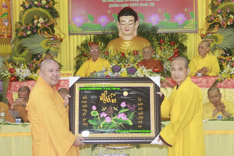 Đồng Tháp: Lễ công bố quyết định bổ nhiệm Trụ trì chùa Phước Hưng
