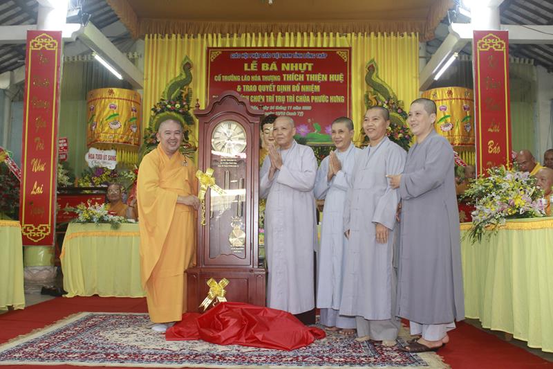 Đồng Tháp: Lễ công bố quyết định bổ nhiệm Trụ trì chùa Phước Hưng