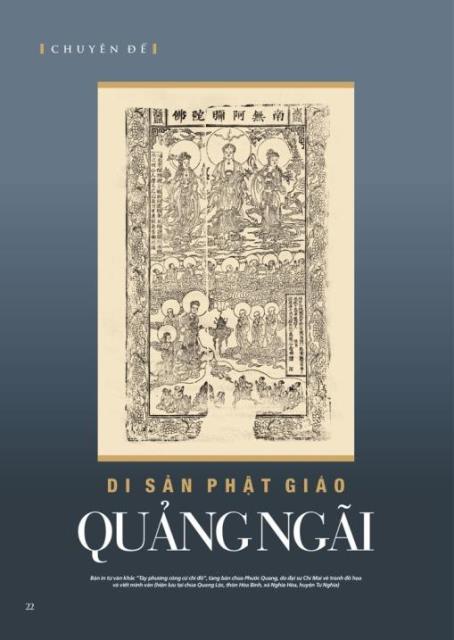 Đặc sắc giai phẩm Liễu Quán số 22: Chuyên đề Di sản Phật giáo Quảng Ngãi