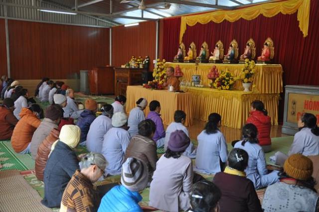 Quảng Ninh: Chùa Tiêu Dao, hướng dẫn oai nghi của người Phật tử