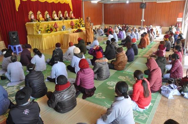 Quảng Ninh: Chùa Tiêu Dao, hướng dẫn oai nghi của người Phật tử