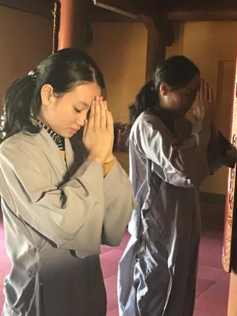 Quảng Ninh: Chùa Tiêu Dao, hướng dẫn oai nghi của người Phật tử