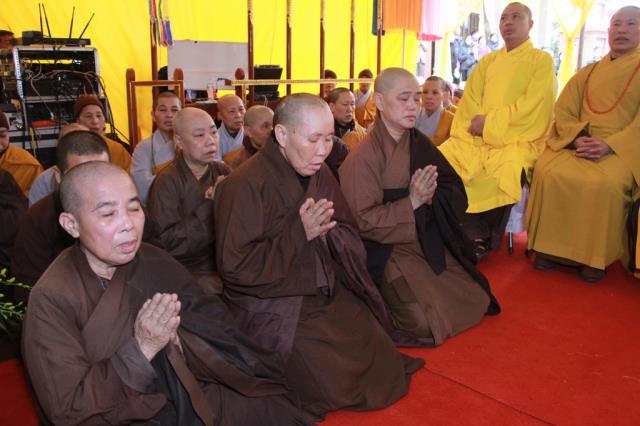 Thái Bình: Lễ nhập kim quan NT.Thích Đàm Niệm