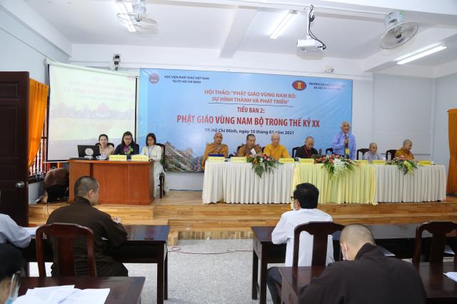 Phiên làm việc của 05 tiểu ban trong Hội thảo &#039;Phật giáo vùng Nam bộ: Sự hình thành và phát triển&quot;