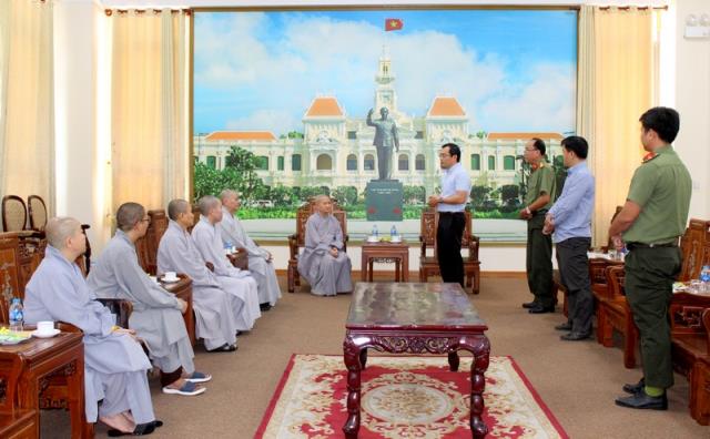 TP Hồ Chí Minh: Phân ban Ni giới Trung Ương chúc Tết Tân Sửu 2021