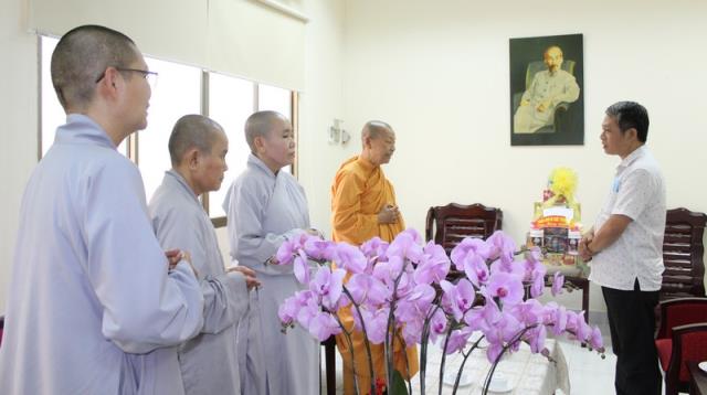 TP Hồ Chí Minh: Phân ban Ni giới Trung Ương chúc Tết Tân Sửu 2021