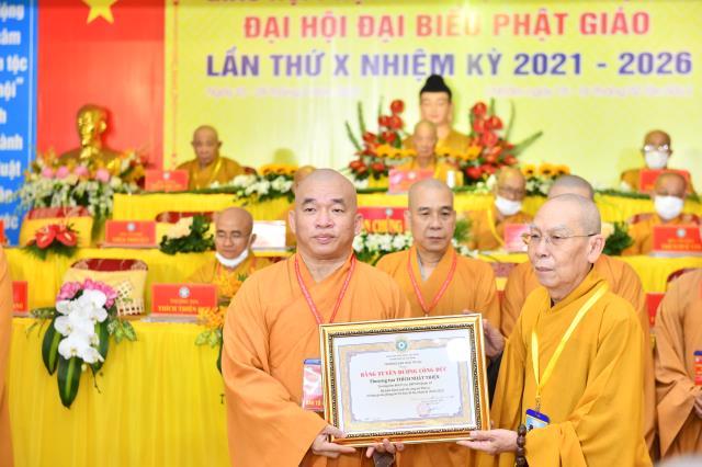 TP.HCM: Đại hội Đại biểu Phật giáo Quận 10 lần thứ X (nhiệm kỳ 2021 - 2026)
