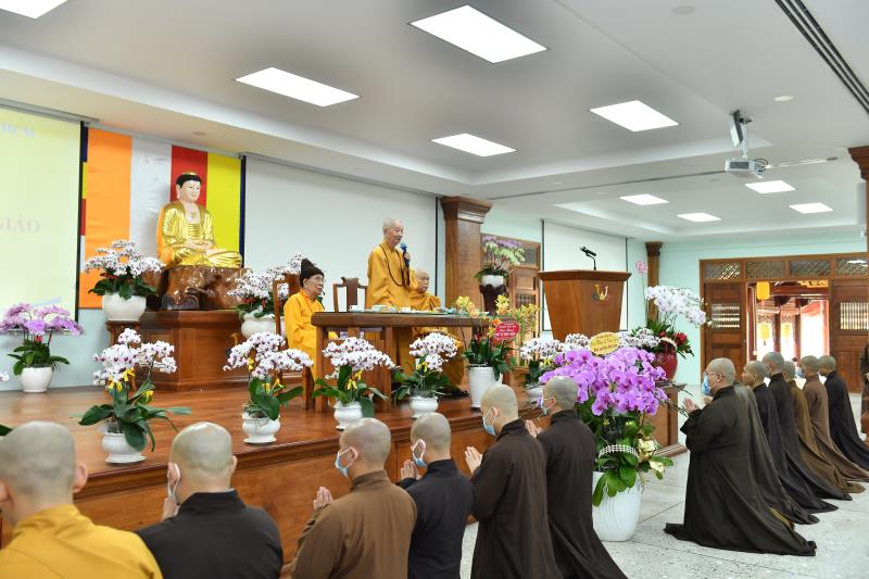 Lễ Khai giảng khóa đầu tiên của Khoa Luật học Phật giáo