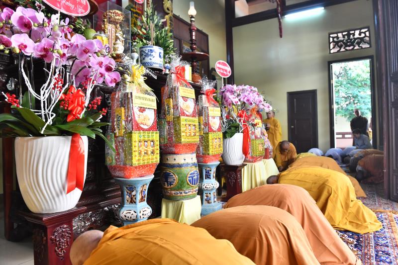 TP.HCM: Lễ thắp hương tưởng niệm của Hòa thượng Bổn sư của HT. Thích Minh Châu