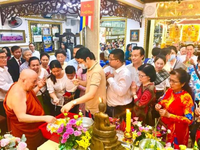 TP.Hồ Chí Minh: Lễ hội Tết cổ truyền Campuchia - Lào - Thái Lan - Malaysia tại chùa Phổ Minh