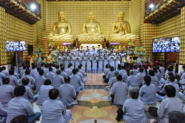 TP.HCM: Gần 170 hành giả tham dự khóa tu Xuất Gia Gieo Duyên tại chùa Giác Ngộ