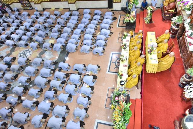 TP.HCM: Gần 170 hành giả tham dự khóa tu Xuất Gia Gieo Duyên tại chùa Giác Ngộ