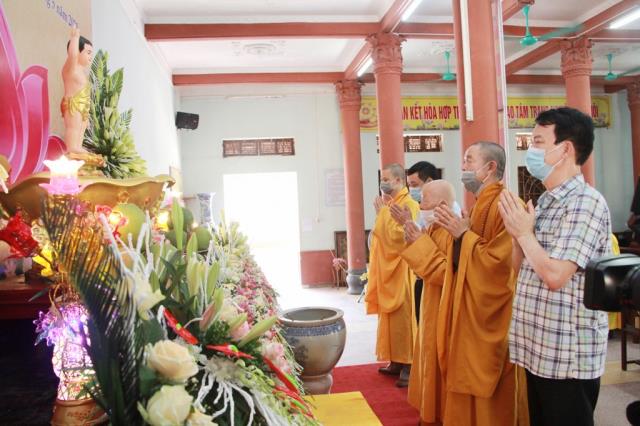 Thái Bình: Phật giáo tỉnh tổ chức Đại lễ Phật đản PL.2565 và đặt đá xây dựng trụ sở BTS