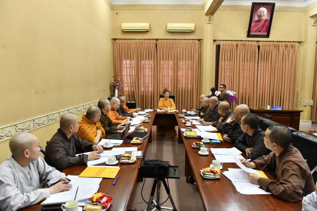 HVPGVN tại TP.HCM: Chuẩn bị tuyển sinh Cử nhân Phật học năm 2021 và bổ sung nhân sự mới