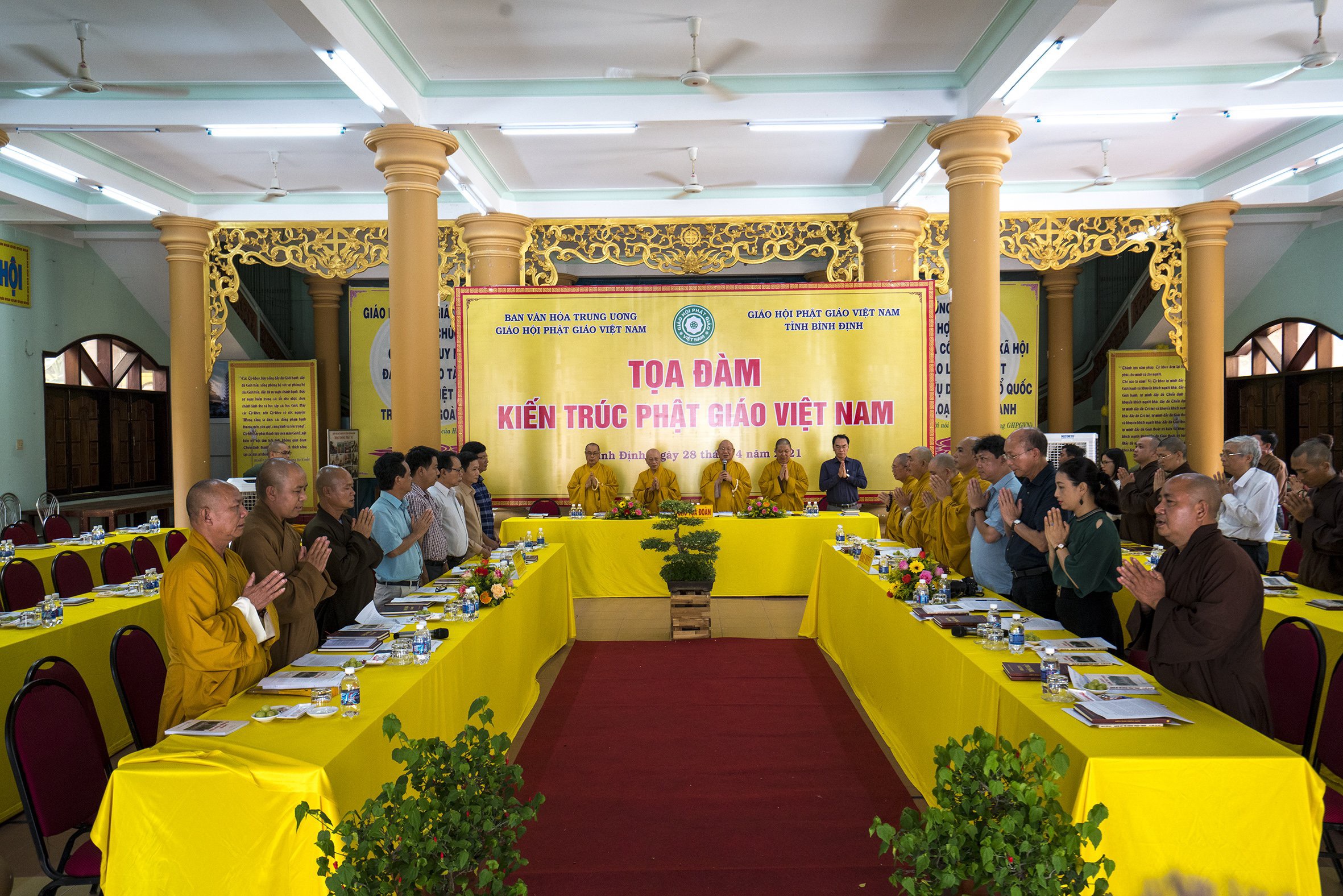 Ban Văn Hóa Trung Ương Giáo Hội Phật Giáo Việt Nam Tọa Đàm “Đề Án Di Sản Kiến Trúc Tại Tỉnh Bình Định”