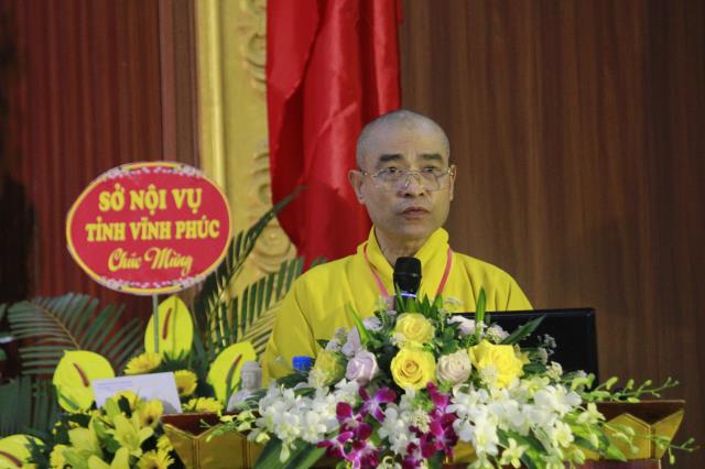 Vĩnh Phúc : GHPGVN Thành Phố Vĩnh Yên tổ chức đại hội đại biểu Phật Giáo nhiệm kỳ 2021-2026