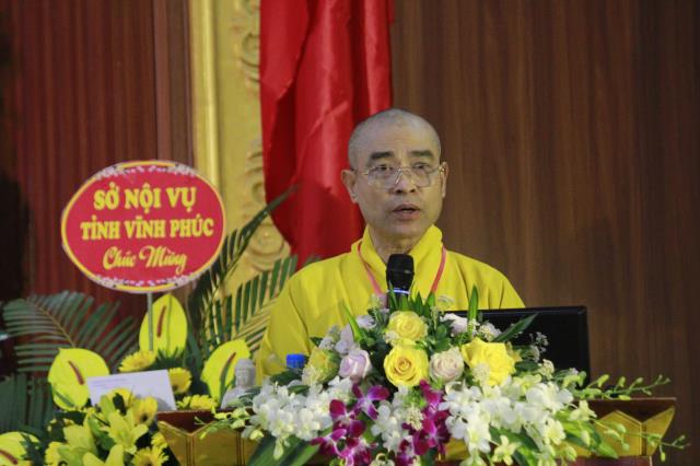 Vĩnh Phúc : GHPGVN Thành Phố Vĩnh Yên tổ chức đại hội đại biểu Phật Giáo nhiệm kỳ 2021-2026
