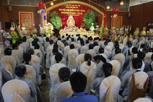 Vĩnh Phúc : GHPGVN Thành Phố Vĩnh Yên tổ chức đại hội đại biểu Phật Giáo nhiệm kỳ 2021-2026