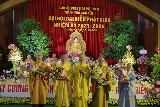 Vĩnh Phúc : GHPGVN Thành Phố Vĩnh Yên tổ chức đại hội đại biểu Phật Giáo nhiệm kỳ 2021-2026