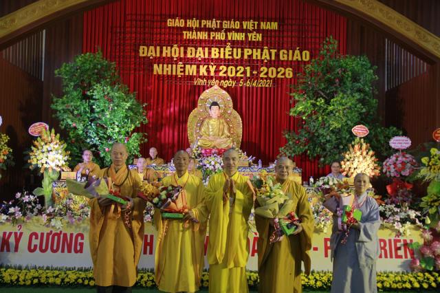 Vĩnh Phúc : GHPGVN Thành Phố Vĩnh Yên tổ chức đại hội đại biểu Phật Giáo nhiệm kỳ 2021-2026