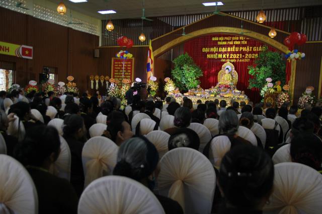 Vĩnh Phúc : GHPGVN Thành Phố Vĩnh Yên tổ chức đại hội đại biểu Phật Giáo nhiệm kỳ 2021-2026
