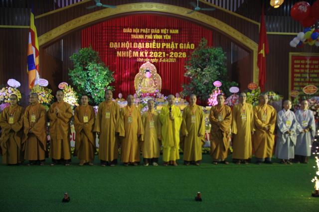 Vĩnh Phúc : GHPGVN Thành Phố Vĩnh Yên tổ chức đại hội đại biểu Phật Giáo nhiệm kỳ 2021-2026
