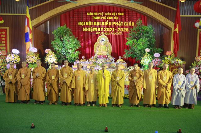 Vĩnh Phúc : GHPGVN Thành Phố Vĩnh Yên tổ chức đại hội đại biểu Phật Giáo nhiệm kỳ 2021-2026