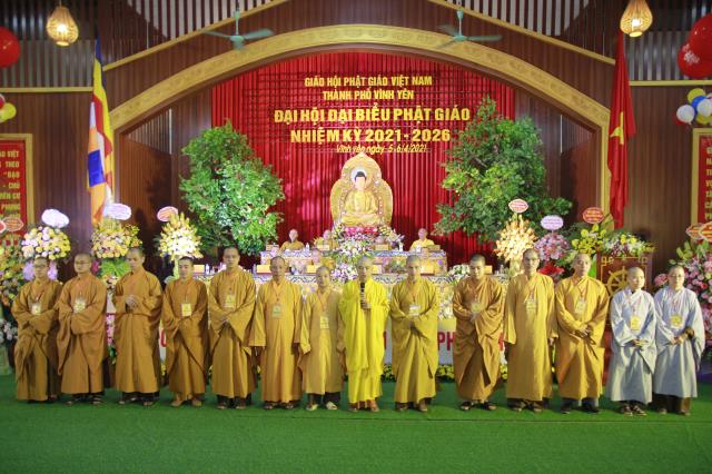 Vĩnh Phúc : GHPGVN Thành Phố Vĩnh Yên tổ chức đại hội đại biểu Phật Giáo nhiệm kỳ 2021-2026