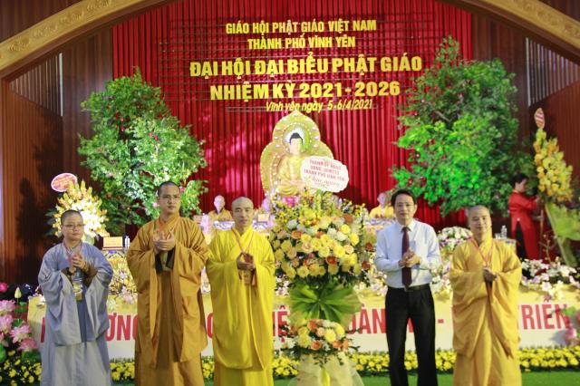 Vĩnh Phúc : GHPGVN Thành Phố Vĩnh Yên tổ chức đại hội đại biểu Phật Giáo nhiệm kỳ 2021-2026