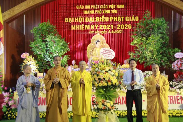 Vĩnh Phúc : GHPGVN Thành Phố Vĩnh Yên tổ chức đại hội đại biểu Phật Giáo nhiệm kỳ 2021-2026