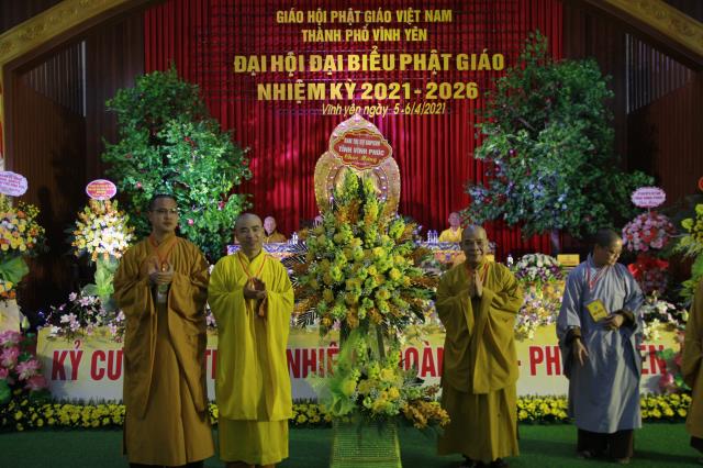 Vĩnh Phúc : GHPGVN Thành Phố Vĩnh Yên tổ chức đại hội đại biểu Phật Giáo nhiệm kỳ 2021-2026