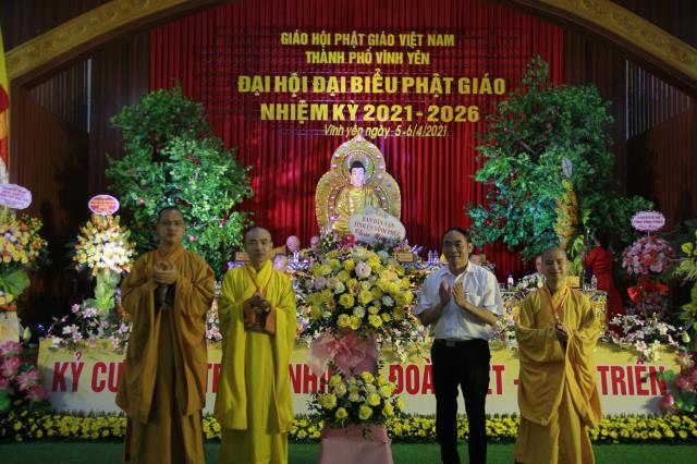 Vĩnh Phúc : GHPGVN Thành Phố Vĩnh Yên tổ chức đại hội đại biểu Phật Giáo nhiệm kỳ 2021-2026