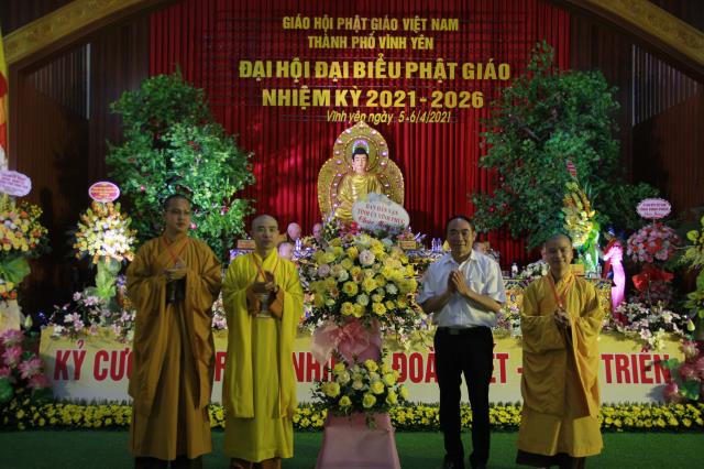 Vĩnh Phúc : GHPGVN Thành Phố Vĩnh Yên tổ chức đại hội đại biểu Phật Giáo nhiệm kỳ 2021-2026