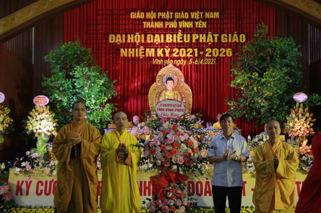 Vĩnh Phúc : GHPGVN Thành Phố Vĩnh Yên tổ chức đại hội đại biểu Phật Giáo nhiệm kỳ 2021-2026