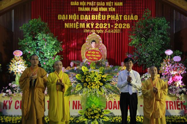 Vĩnh Phúc : GHPGVN Thành Phố Vĩnh Yên tổ chức đại hội đại biểu Phật Giáo nhiệm kỳ 2021-2026