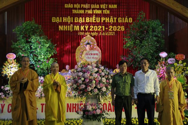 Vĩnh Phúc : GHPGVN Thành Phố Vĩnh Yên tổ chức đại hội đại biểu Phật Giáo nhiệm kỳ 2021-2026