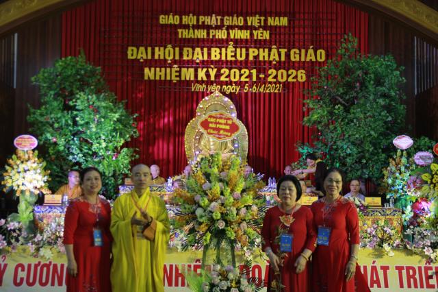 Vĩnh Phúc : GHPGVN Thành Phố Vĩnh Yên tổ chức đại hội đại biểu Phật Giáo nhiệm kỳ 2021-2026