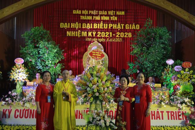 Vĩnh Phúc : GHPGVN Thành Phố Vĩnh Yên tổ chức đại hội đại biểu Phật Giáo nhiệm kỳ 2021-2026