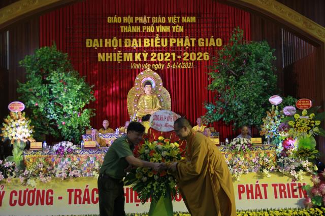 Vĩnh Phúc : GHPGVN Thành Phố Vĩnh Yên tổ chức đại hội đại biểu Phật Giáo nhiệm kỳ 2021-2026