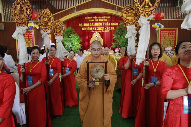 Vĩnh Phúc : GHPGVN Thành Phố Vĩnh Yên tổ chức đại hội đại biểu Phật Giáo nhiệm kỳ 2021-2026