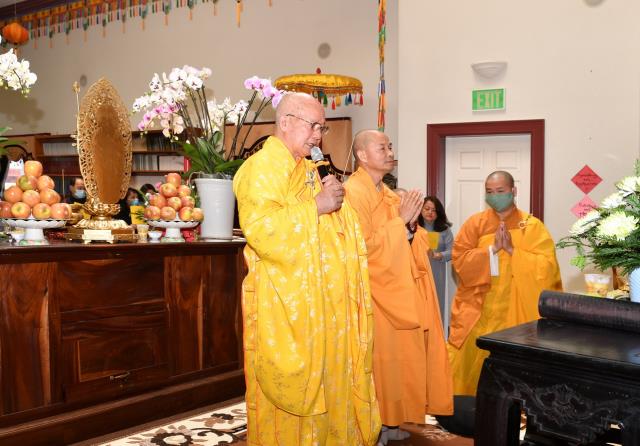 Trang nghiêm Đại lễ Phật Đản 2645 tại chùa Phổ Từ, Hayward, California, Hoa Kỳ