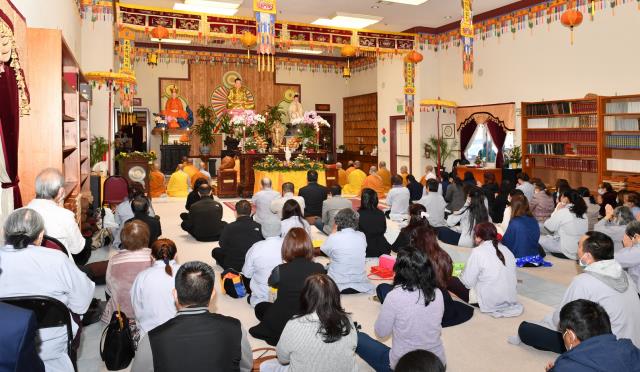 Trang nghiêm Đại lễ Phật Đản 2645 tại chùa Phổ Từ, Hayward, California, Hoa Kỳ